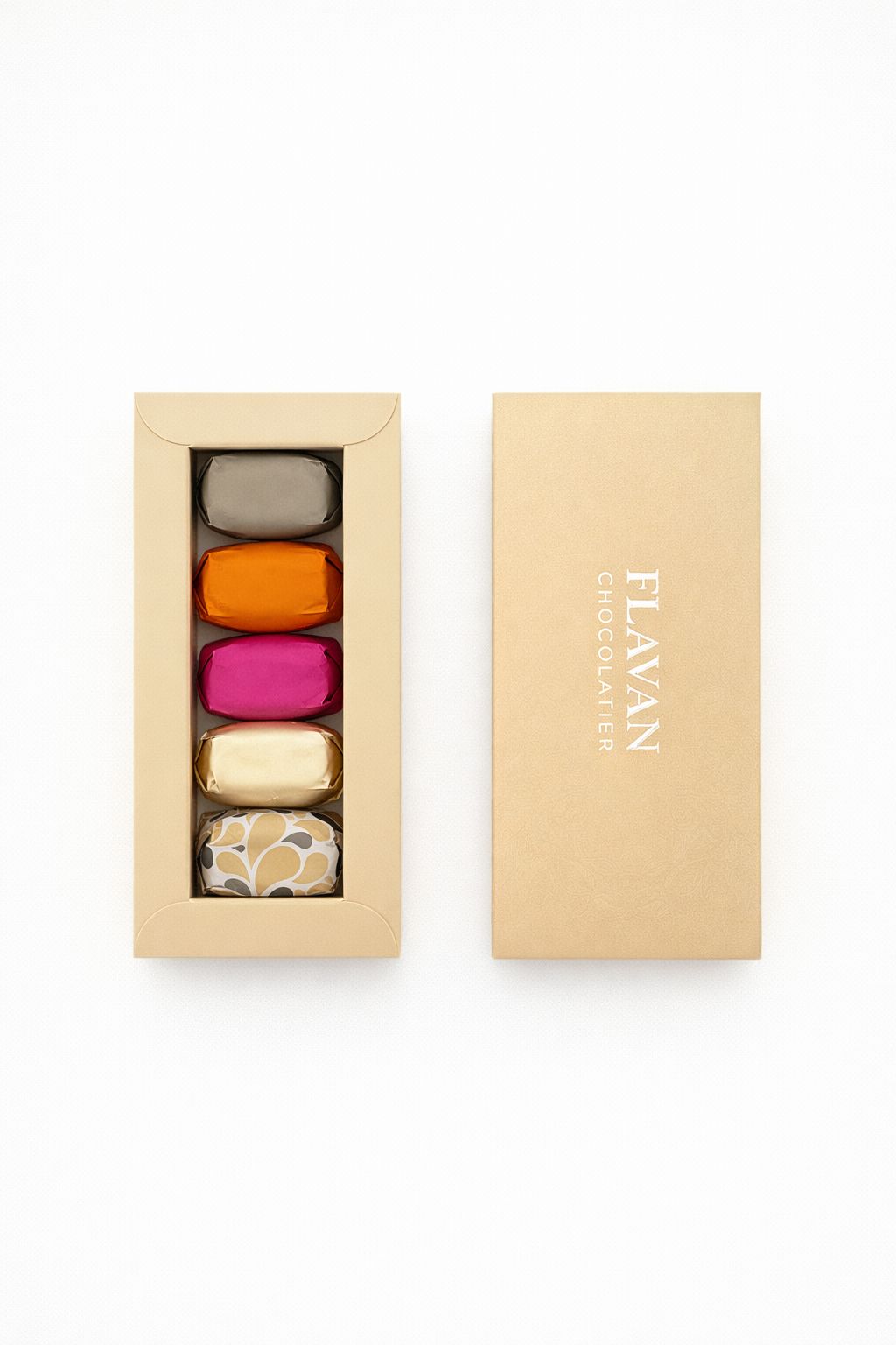 Hibiscus(karkade)Vanilla Praline Box Of 5 (70g)